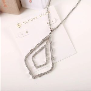 Kendra Scott Silver Pendant Necklace